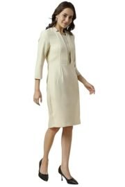Women's Polyester Modern Knee-Length Dress - Image 2
