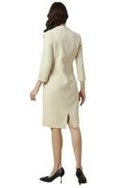 Women's Polyester Modern Knee-Length Dress - Image 3