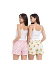 Women's Cotton Short | Sweat Absorbent | Elastic Waist | Gym Exercise Yoga Lounge Run Wear | Boxer Half Pant with Sporty Stripe | Shorts for Woman | Pack of 1 | 2 | 3 - Image 2