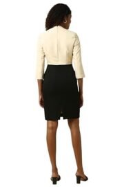 Women's Polyester Blend Modern Above The Knee Dress - Image 3