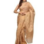 Women's Saree with Elegant Woven Design & Brocade Blouse Piece | Lightweight Festive Saree with Rich Pallu
