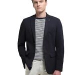 Men's Textured Zero Calorie Slim Fit Blazer