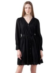 Women's Cotton Fit and Flare Mini Dress