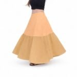 Women's Can Can Skirt for Lehenga  Cotton Cancan Petticoat,red Color Skin Color can Hoopless Underskirt for Lehenga and Gown, Floor Length, Free Size