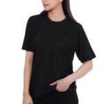 Women's Cotton Plain Tshirt | Regular Fit Half Sleeve Pure Cotton Tee | 100% Cotton Plain Women T Shirt | Regular Fit Casual T Shirt