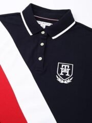 Cotton Polo t-Shirt Collar t-Shirt Dress - Image 2