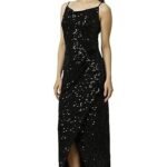 Women's Polyester Modern Maxi Dress