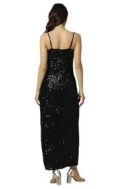 Women's Polyester Modern Maxi Dress - Image 2