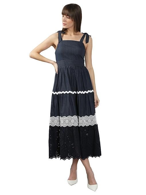 Fit & Flare Midi Dress